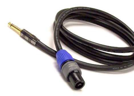 Speaker Cables     1/4 inch, Speakon and Banana connectors