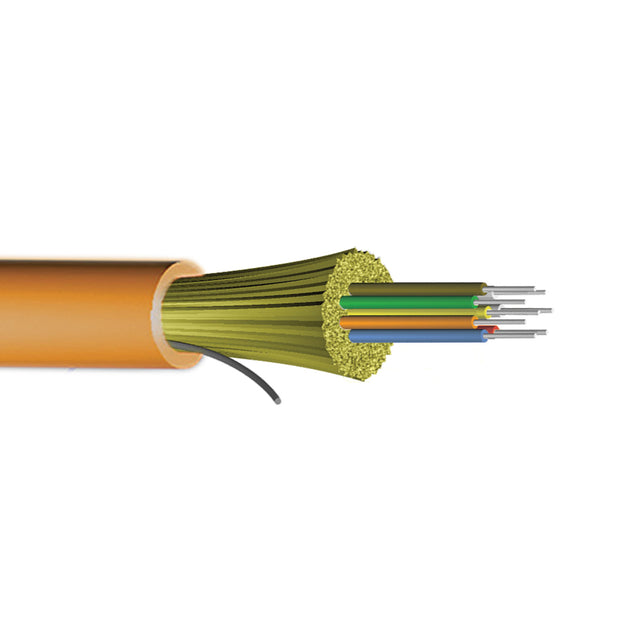 CableChum® offers Corning InfiniCor OM1 62.5 Micron 24-FiberMulti-Mode I/O AFL OFNR - Orange
