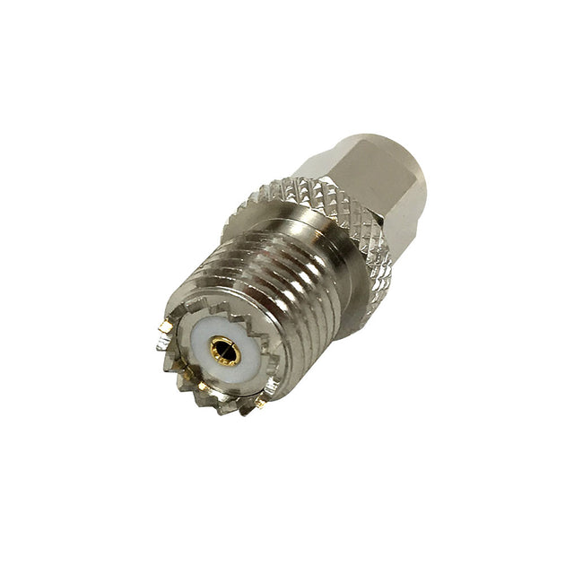 CableChum® offers the SMA Male to Mini-UHF Female Adapter