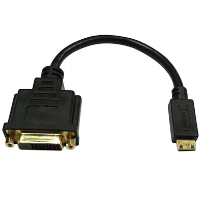 CableChum® offers the Mini-HDMI Male to DVI Female Adapter