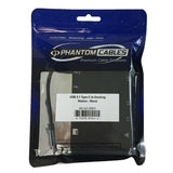 CableChum® offers the USB 3.1 Type C to docking station - Black