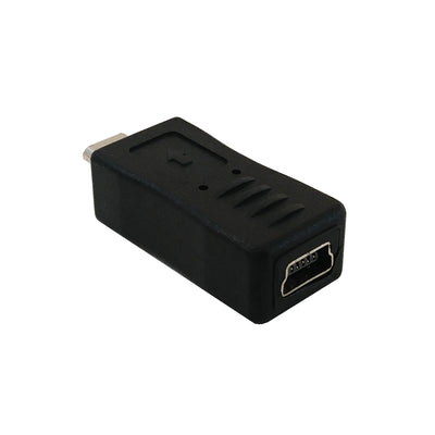 CableChum® offers the USB Mini 5-pin Female to Micro B Male Adapter