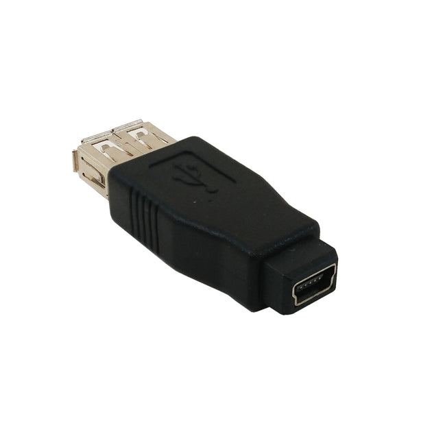 CableChum® offers USB A Female to Mini 5-Pin Female Adapters