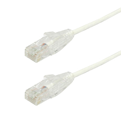 Cat6 UTP Ultra-Thin Stranded Patch Cable - WHITE