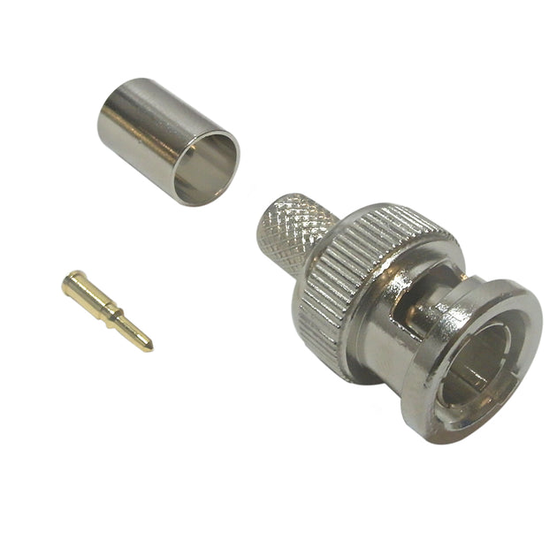 CableChum® offers the BNC Male Crimp Connector for RG6 Cable