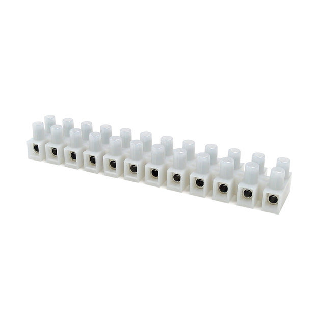 CableChum® offers Copper Splice Connectors - Insulated Terminal Block, 12 circuit, 22-10AWG, 30A
