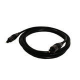 CableChum® offers Toslink Male To Male Cable - Black