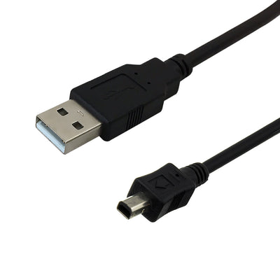 CableChum® offers USB 2.0 USB A to Mini 4-Pin Cable - Black