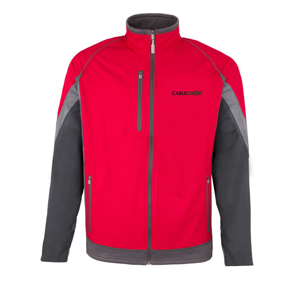 Elevate Men s Hybrid Softshell Jacket CableChum