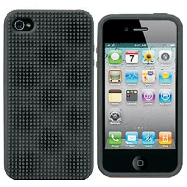 CableChum®Ribbed Fitted Gel Skin for iPhone 4G