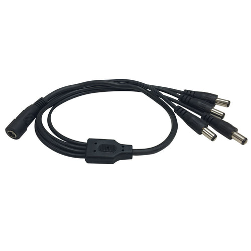 CableChum® offers the DC Power Splitter Cable 1 x 2.1mm Female to 2 x 2.1mm Male 