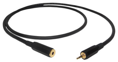 CableChum® offers PREMIUM 2.5mm Male To 3.5mm Female Cable 24AWG FT4 - Black