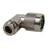 CableChum® offers the N-Type Male to N-Type Female Adapter - Right Angle
