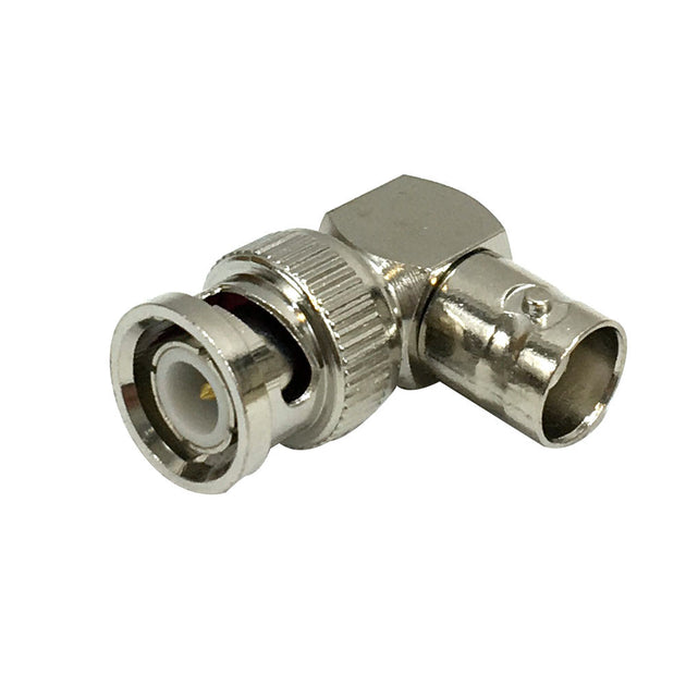 CableChum® offers the BNC Male to BNC Female Right Angle Adapter