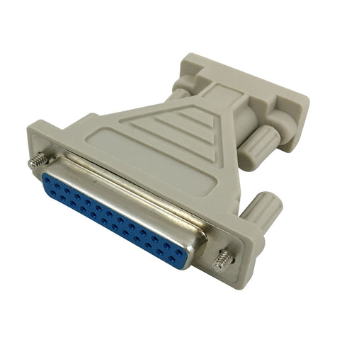 CableChum® offers the DB9 Male to DB25 Female Serial Adapter