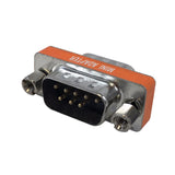 CableChum® offers the DB9 Null Modem Slimline Gender Changer Male to Male