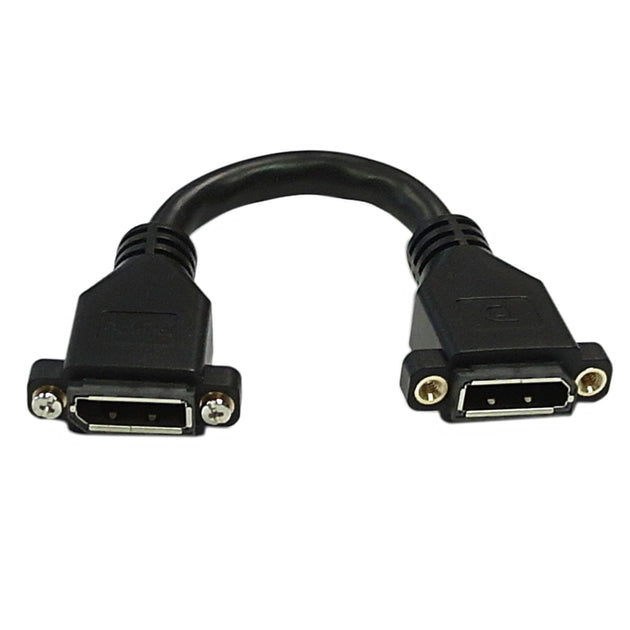 DisplayPort Female to Female Adapter with Screw Holes