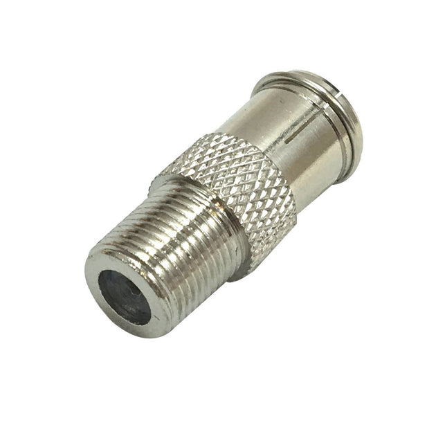 CableChum® offers the F-Type Female to PAL Female - Right Angle Adapter