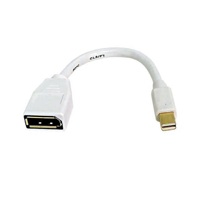 CableChum® offers the Mini-Display Port/Thunderbolt v1.2 Male to Display Port Female Adapter