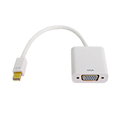 CableChum® offers the Mini-Display Port - Thunderbolt v1.2 Male to VGA Female Adapter - Active -