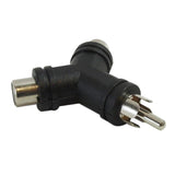 CableChum® offers RCA Male to 2 x RCA Female Adapters