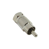 CableChum® offers RCA Male to F-Type Male Adapters