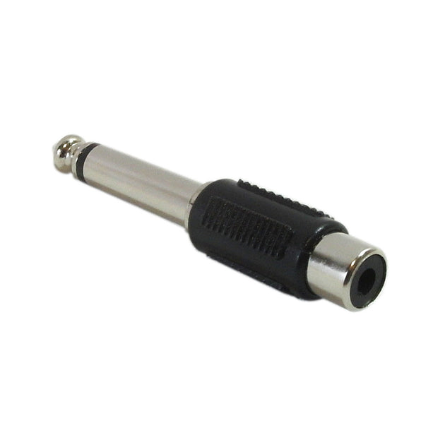 CableChum® offers the RCA Female to 1/4 inch Mono Male Adapter