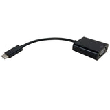 CableChum® offers the USB 3.1 Type C to VGA (2048x1152) Adapter - Black