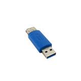 CableChum® offers the USB 3.0 A Male to A Female Adapter - Blue