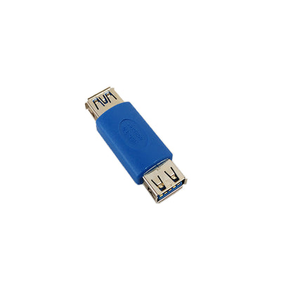 CableChum® offers the USB 3.0 A Female to A Female Adapter - Blue