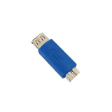 CableChum® offers the USB 3.0 A Female to micro B Male Adapter - Blue
