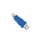 CableChum® offers the USB 3.0 A Male to B Male Adapter - Blue