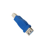 CableChum® offers the USB 3.0 A Female to B Male Adapter - Blue