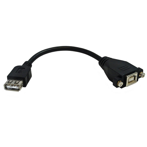 CableChum® offers the USB 2.0 B Female to A Female Adapter with Screw Holes