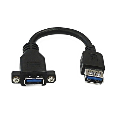 CableChum® offers the USB 3.0 A Female to A Female Adapter with Screw Holes