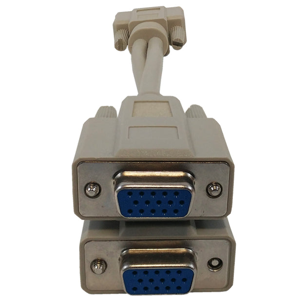 CableChum® offers the VGA Splitter Cable HD15 Male to 2x HD15 Female