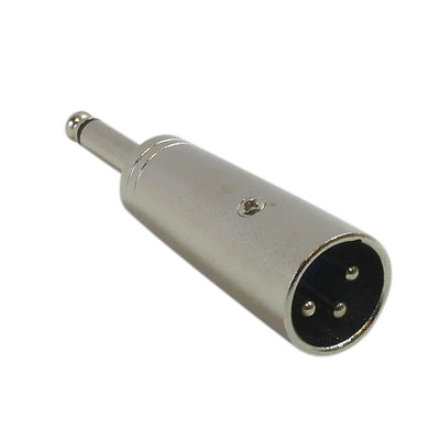 CableChum® offers this XLR Male to 1/4 inch Mono Male Adapter