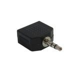 CableChum® offers the 3.5mm Stereo Male to 2 x 3.5mm Stereo Female Adapter