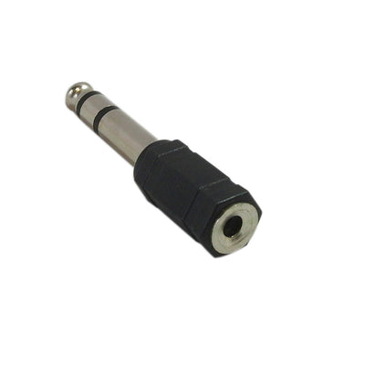 CableChum® offers the 3.5mm Stereo Female to 1/4 inch Stereo Male Adapter