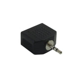 CableChum® offers the 2.5mm Stereo Male to 2 x 3.5mm Stereo Female Adapter