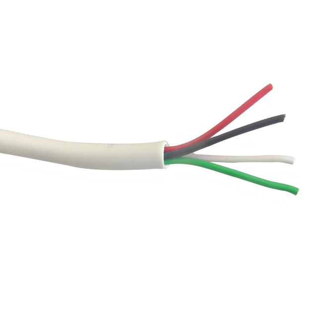 CableChum® offers 22AWG 4C Solid Cable CMP/FT6 Plenum- White