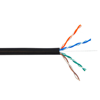 CableChum® offers the CAT5E - 4 Pair -DIRECT BURIAL 350MHz UTP Solid UV Bulk 