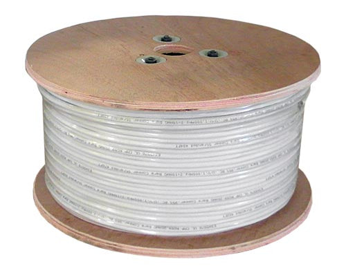 RG59 Coax + 2C 18AWG Siamese Bulk Cable CMP Plenum