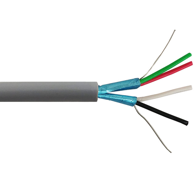 CableChum® offers T1 Cable 24AWG-2PR Individually Shielded 100 Ohm - Grey