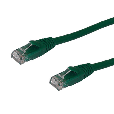 RJ45 Cat6 550MHz Molded Patch Cable - GREEN