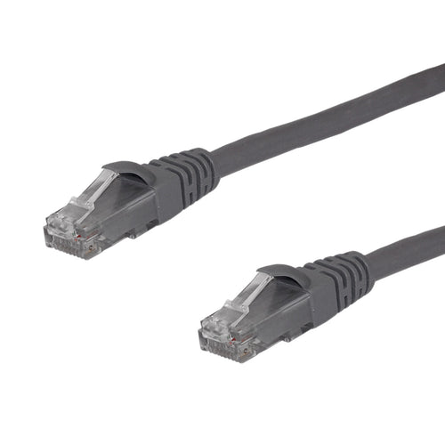 RJ45 Cat6 550MHz Molded Patch Cable - GREY