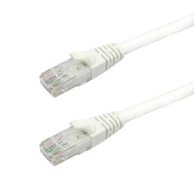 Cat6a UTP 10GB Molded Patch Cable - WHITE