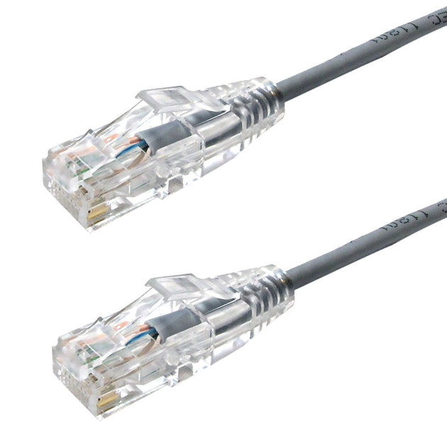 Cat6 UTP Ultra-Thin Stranded Patch Cable - GREY