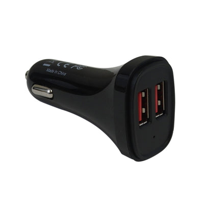 CableChum® offers USB A female to DC SMART IQ car charger adapter - Black (2x 5V/2.4A)
