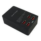CableChum® offers USB A 4-Port SMART IQ Power Station (5V/4.4A) - Black